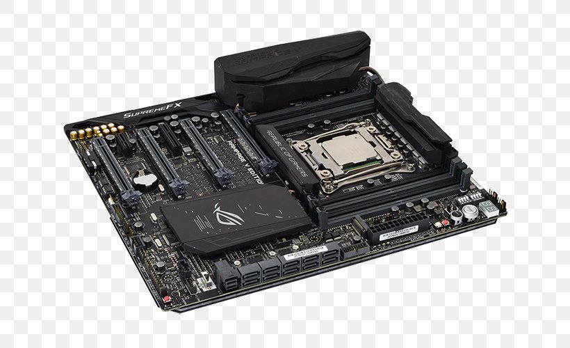 Motherboard LGA 2066 Intel X299 Computer Hardware, PNG, 700x500px, Motherboard, Atx, Central Processing Unit, Computer, Computer Component Download Free