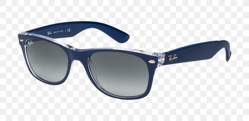 Ray-Ban New Wayfarer Classic Ray-Ban Wayfarer Sunglasses Ray-Ban New Wayfarer Color Mix, PNG, 800x400px, Rayban New Wayfarer Classic, Aviator Sunglasses, Azure, Blue, Brand Download Free