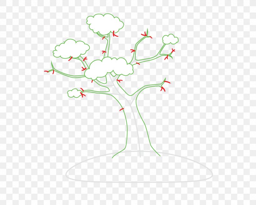 Clip Art Product Design Flower Leaf, PNG, 1500x1200px, Flower, Area, Branch, Branching, Flowering Plant Download Free