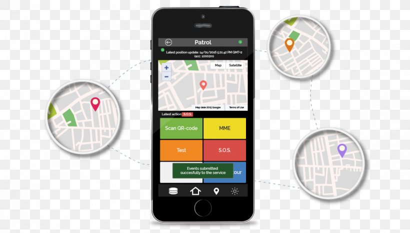 Guard Tour Patrol System Security Guard QR Code, PNG, 1170x667px, Guard Tour Patrol System, Alarm Monitoring Center, Brand, Communication, Communication Device Download Free