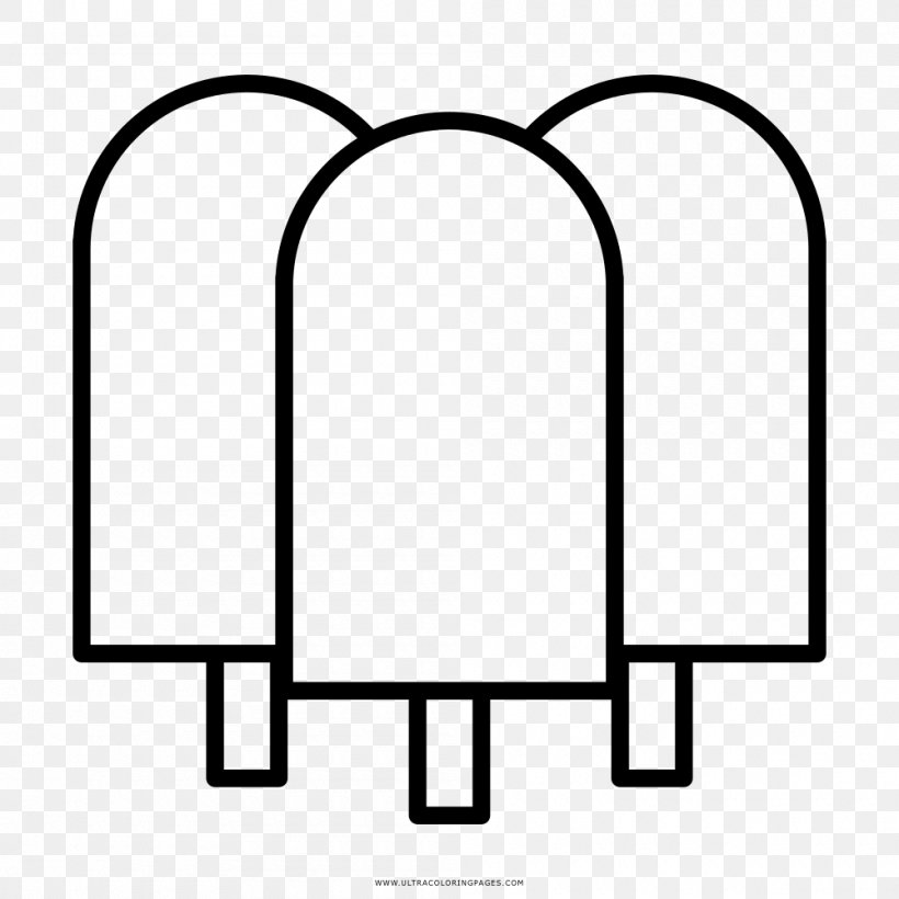 Ice Pop Drawing Coloring Book Line Art Black And White, PNG, 1000x1000px, Ice Pop, Animaatio, Arch, Area, Black And White Download Free