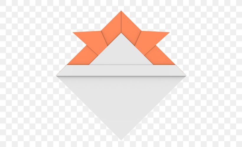 Origami Paper Angle, PNG, 500x500px, Paper, Art, Art Paper, Diagram, Orange Download Free