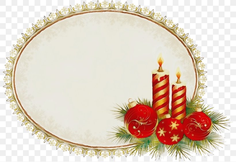 Picture Frame, PNG, 800x561px, Watercolor, Christmas Eve, Dishware, Fir, Holly Download Free