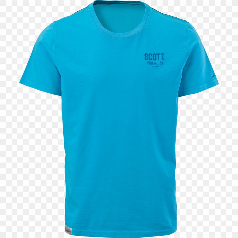 T-shirt Polo Shirt Sleeve, PNG, 2000x2000px, Tshirt, Active Shirt, Aqua, Azure, Baby Blue Download Free