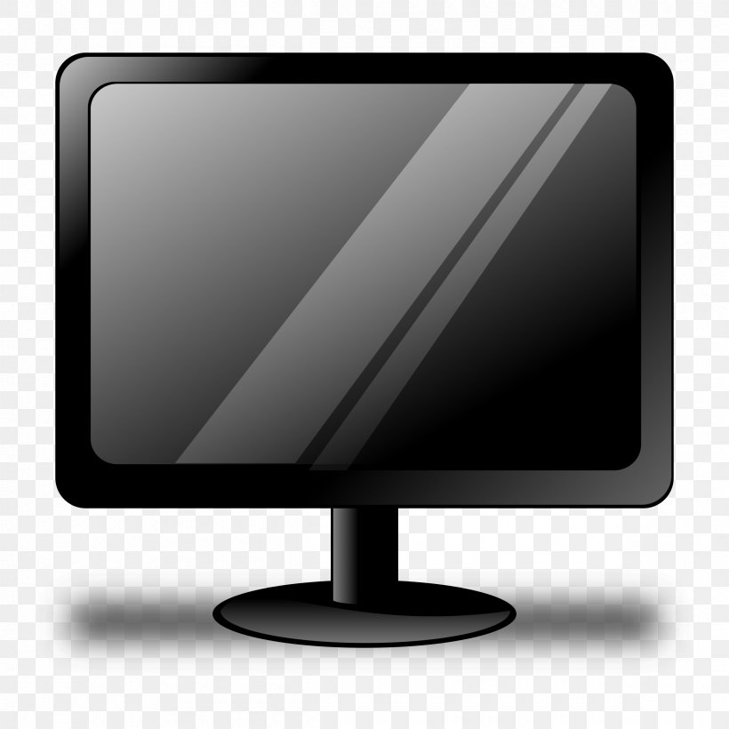 Computer Monitors Display Device Cathode Ray Tube Clip Art, PNG, 2400x2400px, Computer Monitors, Apple Cinema Display, Cathode Ray Tube, Computer Icon, Computer Monitor Download Free