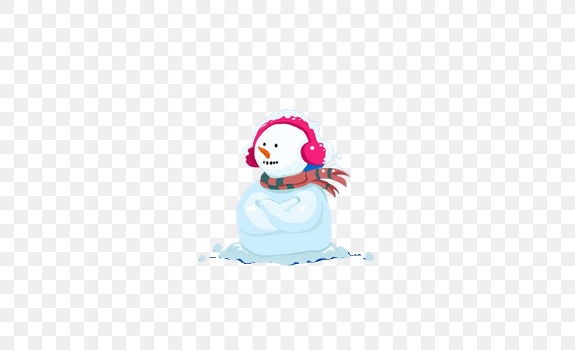 Snowman Illustration, PNG, 500x500px, Snowman, Bird, Cartoon, Christmas, Fictional Character Download Free