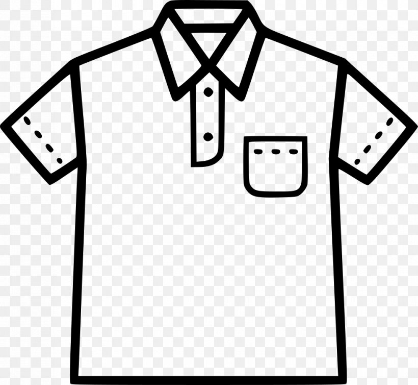 Polo Shirt T-shirt Hoodie Clothing, PNG, 980x902px, Polo Shirt, Area, Black, Black And White, Brand Download Free