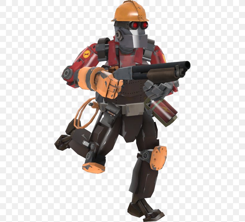 Team Fortress 2 Robot Wiki Tin Steel, PNG, 457x743px, Team Fortress 2, Action Figure, Badge, Engineer, Figurine Download Free