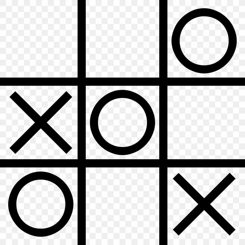 Tic-tac-toe Game Paper, PNG, 980x980px, Tictactoe, Area, Black, Black And White, Board Game Download Free