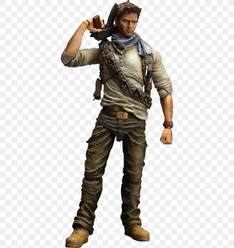 Uncharted 3: Drake's Deception Uncharted 4: A Thief's End Uncharted: The Nathan Drake Collection Uncharted: Drake's Fortune, PNG, 397x868px, Uncharted 3 Drake S Deception, Action Figure, Action Toy Figures, Art, Costume Download Free