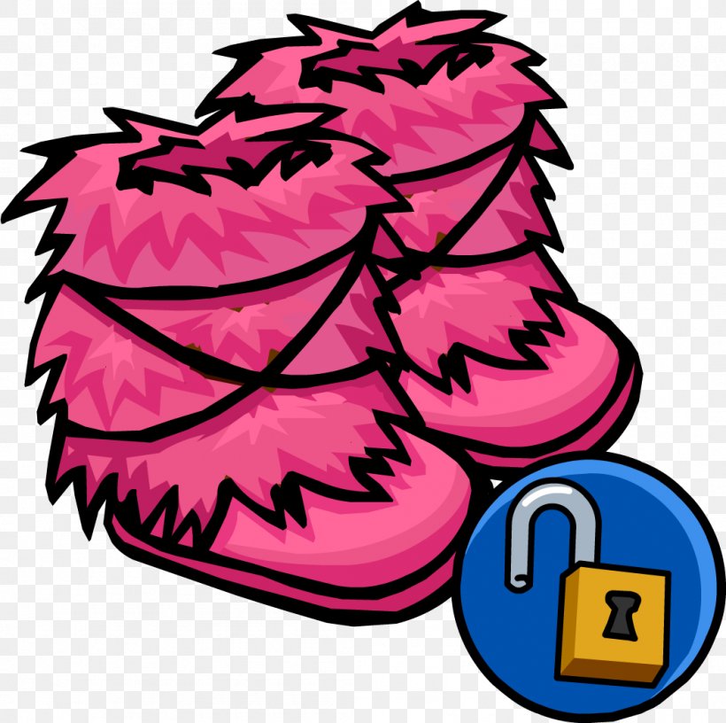Boot Shoe Club Penguin Pink Slipper, PNG, 1053x1048px, Boot, Artwork, Blue, Club Penguin, Club Penguin Entertainment Inc Download Free