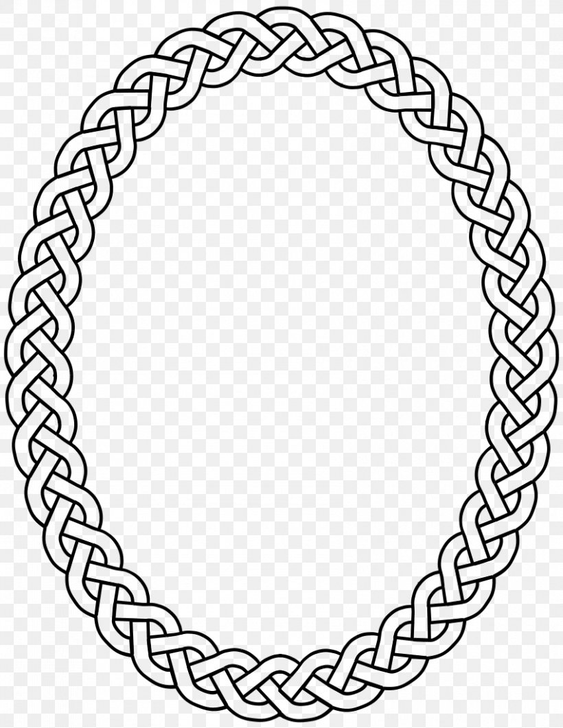Celtic Knot Celts Celtic Art Braid Clip Art, PNG, 850x1100px, Celtic Knot, Area, Art, Black, Black And White Download Free