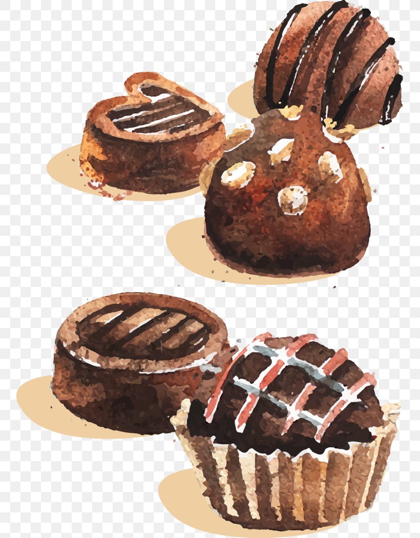 Chocolate Truffle Bonbon Chocolate Bar Chocolate Cake, PNG, 755x1050px, Chocolate Truffle, Baked Goods, Baking, Bonbon, Cake Download Free