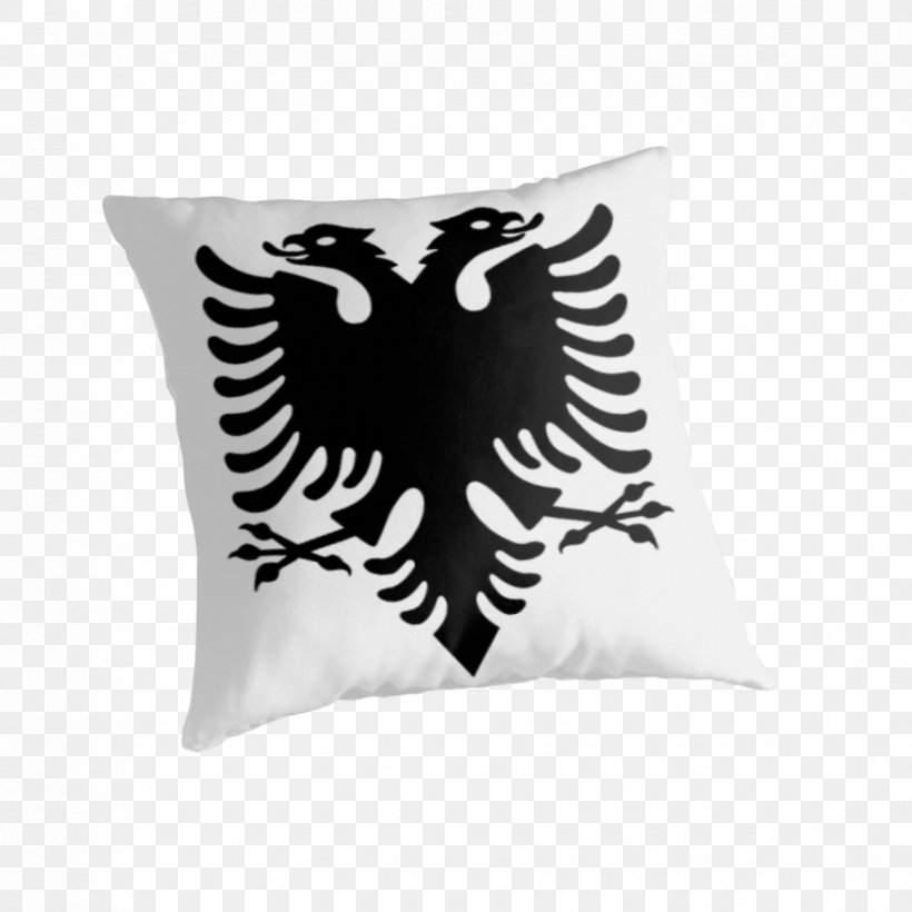 Flag Of Albania Southeast Europe Eagle, PNG, 875x875px, Albania, Albanian, Albanians, Clothing Accessories, Cushion Download Free