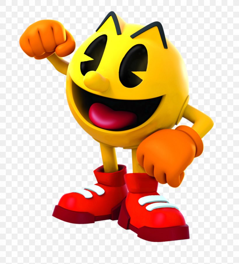 Pac-Man World Super Smash Bros. For Nintendo 3DS And Wii U Pac-Man Party Pac-Man And The Ghostly Adventures, PNG, 907x1000px, Pacman, Bandai Namco Entertainment, Figurine, Food, Luigi Download Free