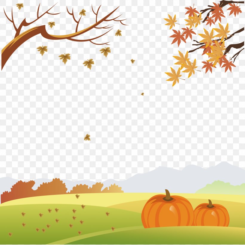 Autumn Drawing Decorative Arts Illustration, PNG, 1500x1500px, Autumn, Art, Autumn Leaf Color, Cartoon, Coreldraw Download Free