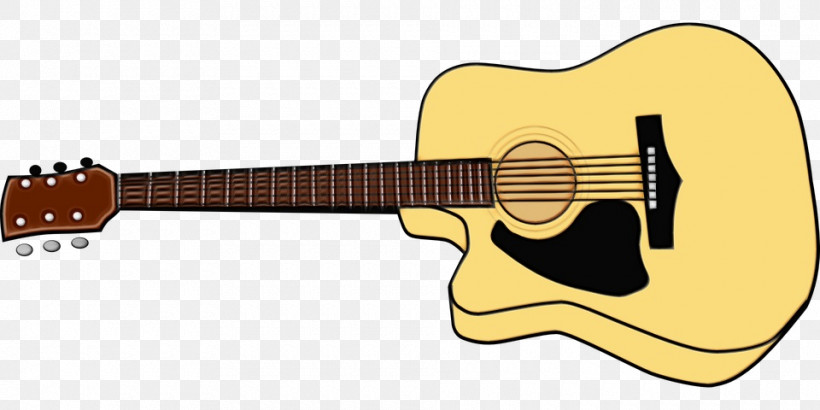 Guitar, PNG, 960x480px, Watercolor, Acoustic Guitar, Acousticelectric Guitar, Bracing, Dreadnought Download Free