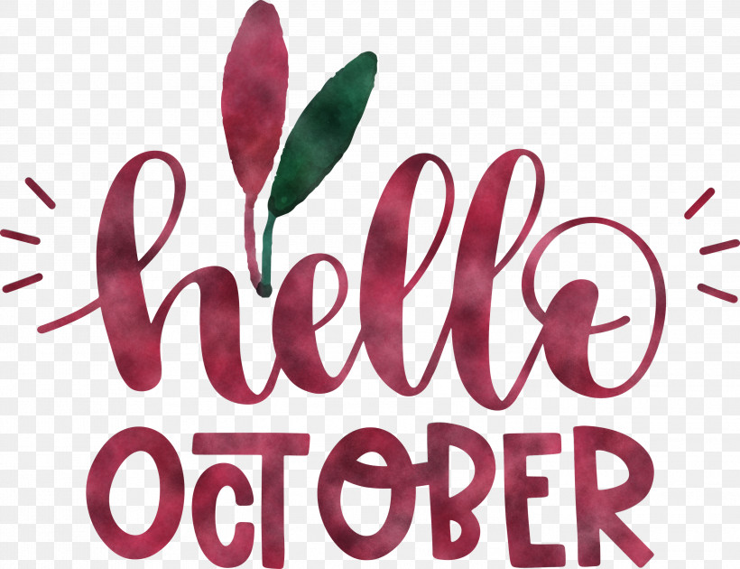 Hello October October, PNG, 2999x2306px, Hello October, Fruit, Logo, Meter, October Download Free