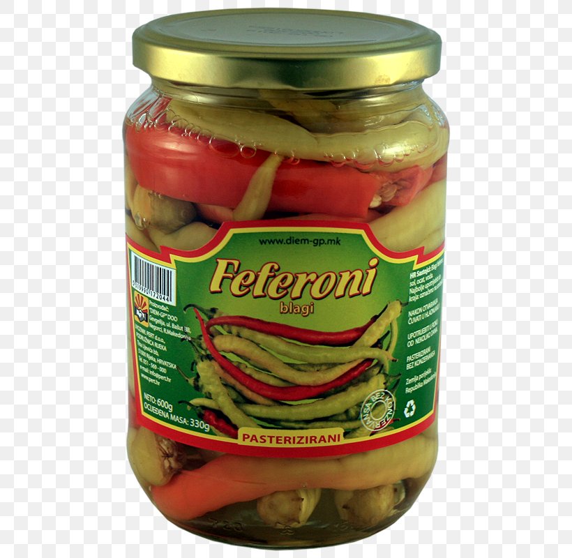 Pickled Cucumber Giardiniera Vegetarian Cuisine Pickling Peperoncino, PNG, 800x800px, Pickled Cucumber, Achaar, Bell Peppers And Chili Peppers, Chili Pepper, Condiment Download Free