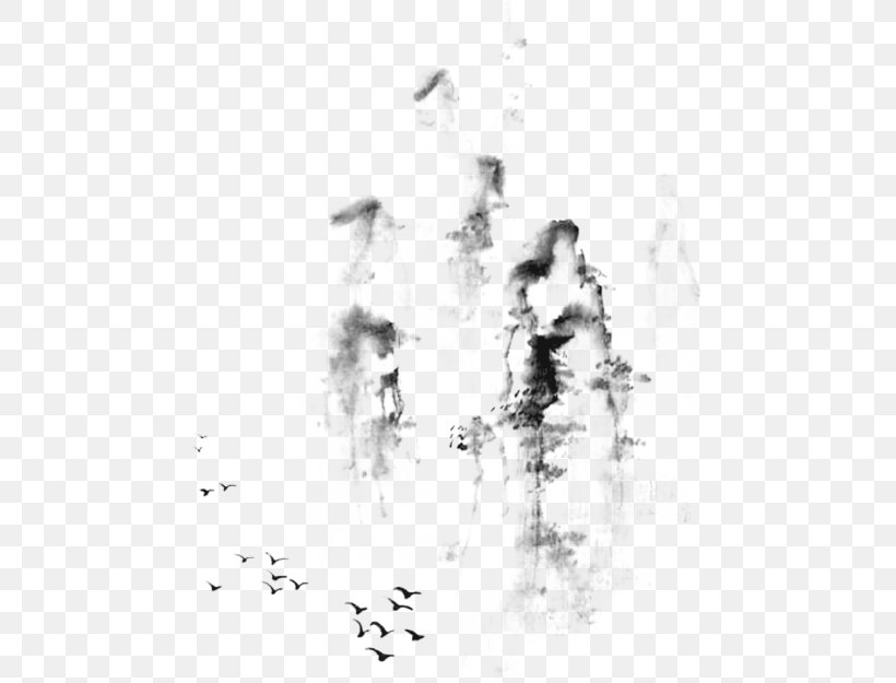 Shan Shui Ink Wash Painting Landscape Painting, PNG, 473x625px, Shan Shui, Black, Black And White, Calligraphy, Chinese Painting Download Free