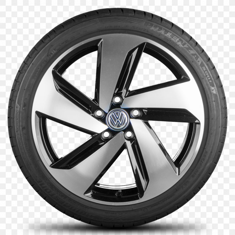 Alloy Wheel Volkswagen Golf Car Tire, PNG, 1100x1100px, Alloy Wheel, Auto Part, Automotive Design, Automotive Tire, Automotive Wheel System Download Free