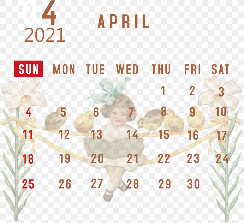 April 2021 Printable Calendar April 2021 Calendar 2021 Calendar, PNG, 3000x2741px, 2021 Calendar, April 2021 Printable Calendar, Annual Calendar, Broadcast Calendar, Calendar Date Download Free
