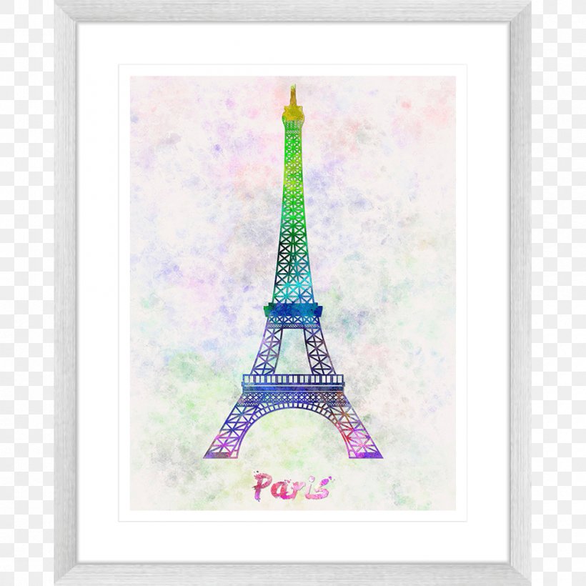 Eiffel Tower Watercolor Painting, PNG, 1000x1000px, Eiffel Tower, Drawing, Landmark, Monument, Painting Download Free