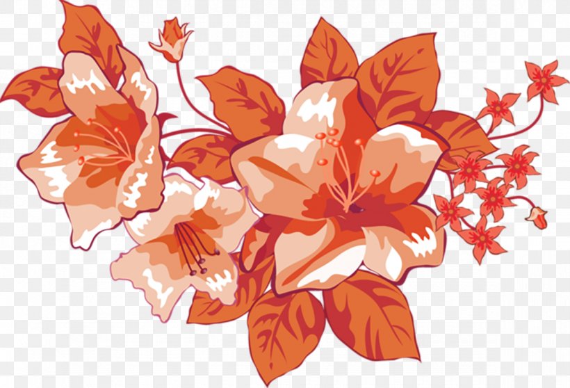 Orange Floral Design Flower, PNG, 1175x800px, Orange, Abstract Art, Cut Flowers, Dots Per Inch, Flora Download Free
