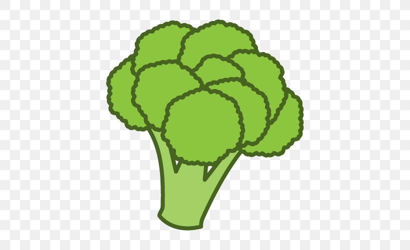 Broccoli Slaw Vegetable Clip Art, PNG, 500x500px, Broccoli, Broccoli Slaw, Document, Drawing, Flower Download Free