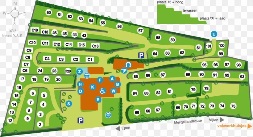 Camping Rozenhof Camping Cottesserhoeve Limburg S'more Campsite, PNG, 981x532px, Campsite, Area, Campfire, Diagram, Floor Plan Download Free