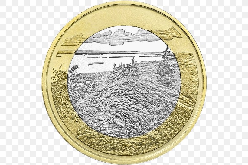 Koli National Park Commemorative Coin 5 Euro Note, PNG, 548x548px, 2 Euro Coin, 2 Euro Commemorative Coins, 5 Euro Note, 10 Euro Note, Coin Download Free
