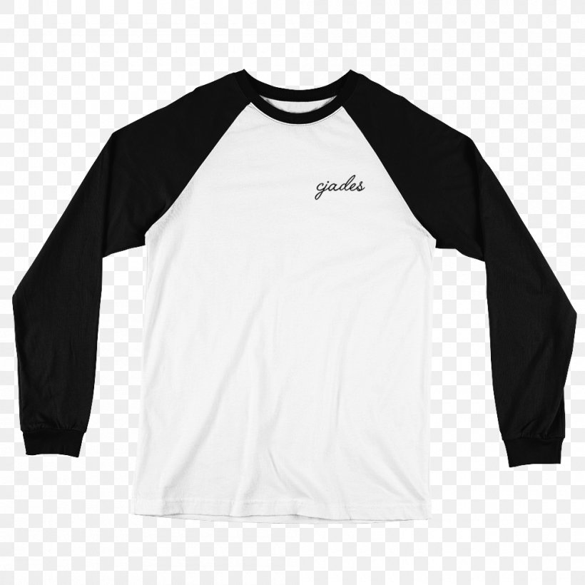 Long-sleeved T-shirt Long-sleeved T-shirt Raglan Sleeve Cuff, PNG, 1000x1000px, Tshirt, Active Shirt, American Apparel, Black, Brand Download Free