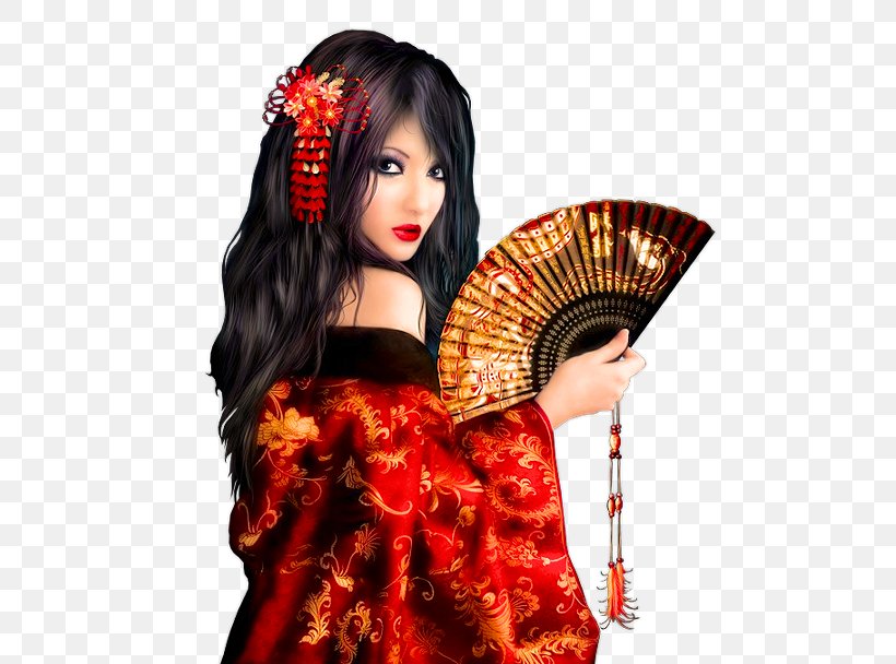 Memoirs Of A Geisha Japanese Art Painting, PNG, 518x608px, Geisha, Animation, Art, Brown Hair, Digital Art Download Free