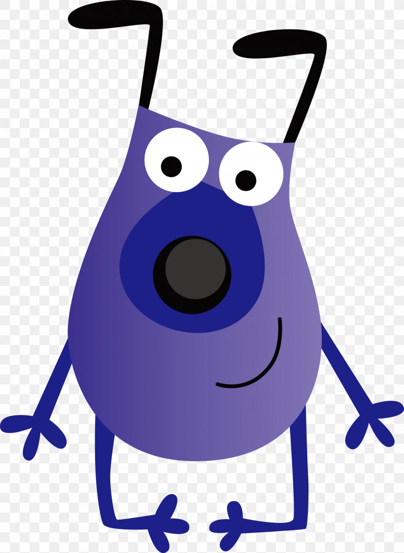 Purple, PNG, 2191x3000px, Cute Cartoon Dog, Purple Download Free