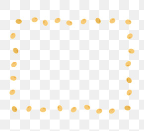 Bean Frame - Dotted Frame Design PNG