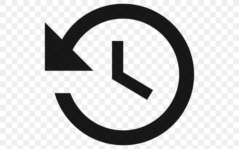 Arrow, PNG, 512x512px, Clock, Area, Black And White, Brand, Button Download Free