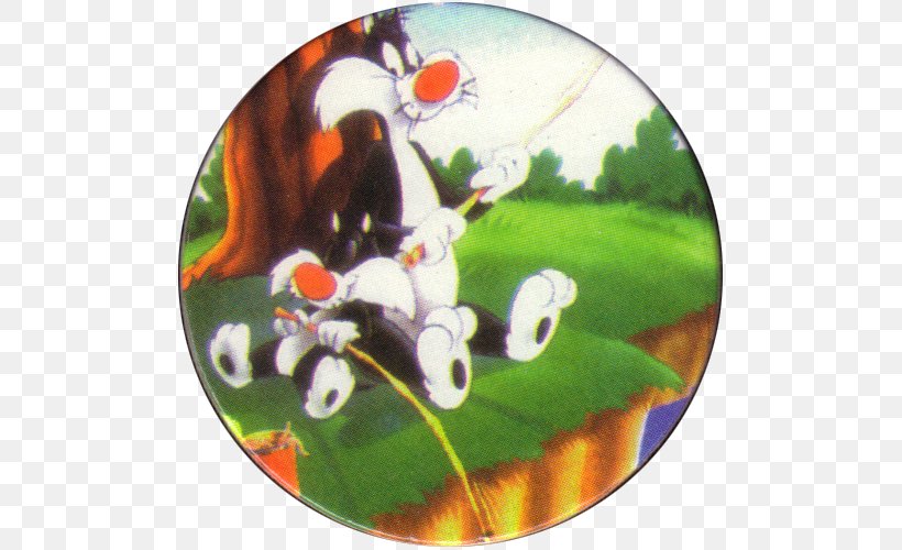 Sylvester Jr. Tweety Looney Tunes Milk Caps, PNG, 500x500px, Sylvester Jr, Animated Cartoon, Cartoon, Character, Flora Download Free