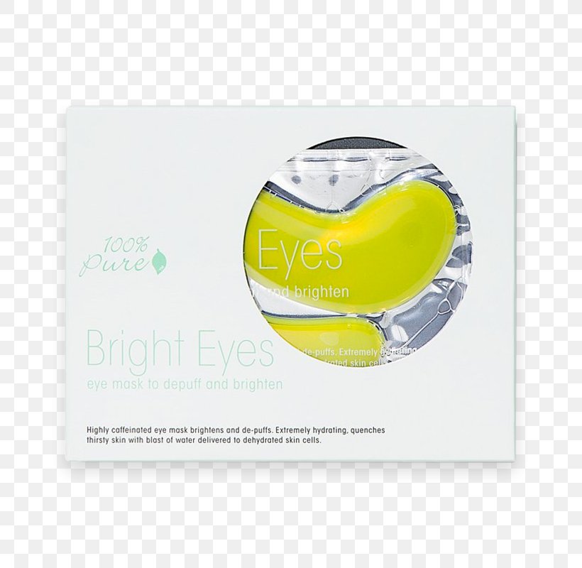 100% Pure Bright Eyes Mask Skin Care Blindfold, PNG, 800x800px, Mask, Blindfold, Brand, Cleanser, Exfoliation Download Free