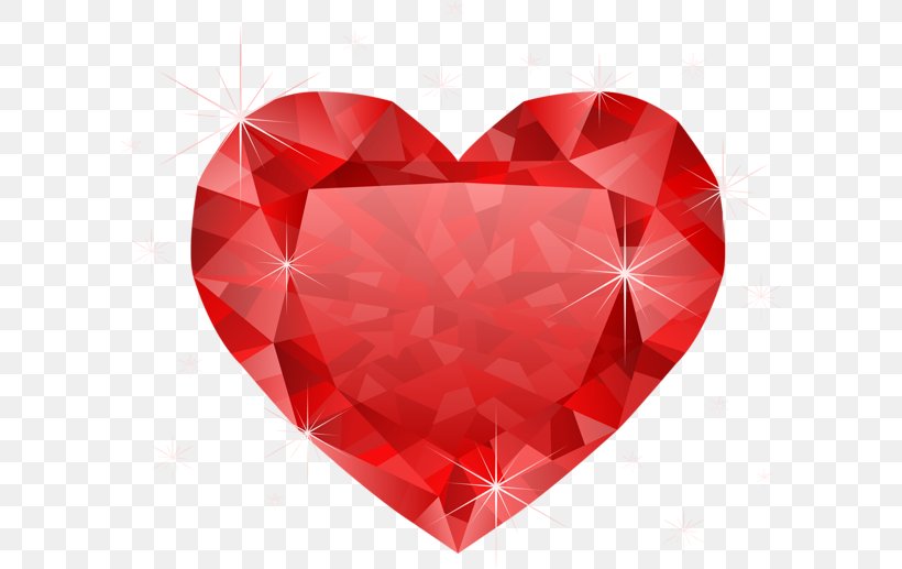 Red Diamond Heart Diamond Color Clip Art, PNG, 600x517px, Red Diamond, Color, Diamond, Diamond Color, Gemstone Download Free