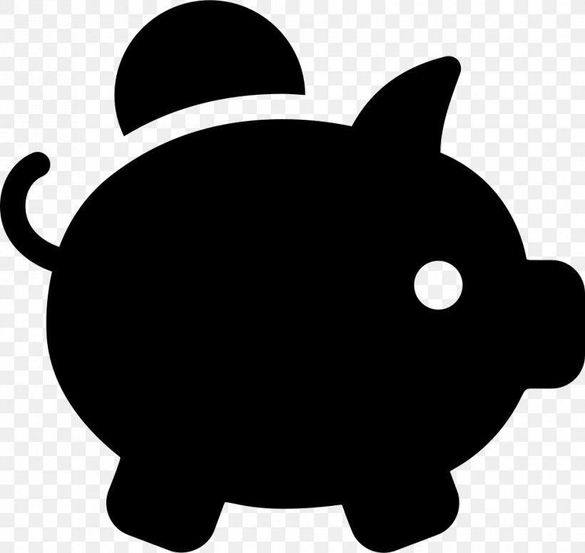 Saving Piggy Bank Money, PNG, 980x928px, Saving, Bank, Black, Black And White, Carnivoran Download Free
