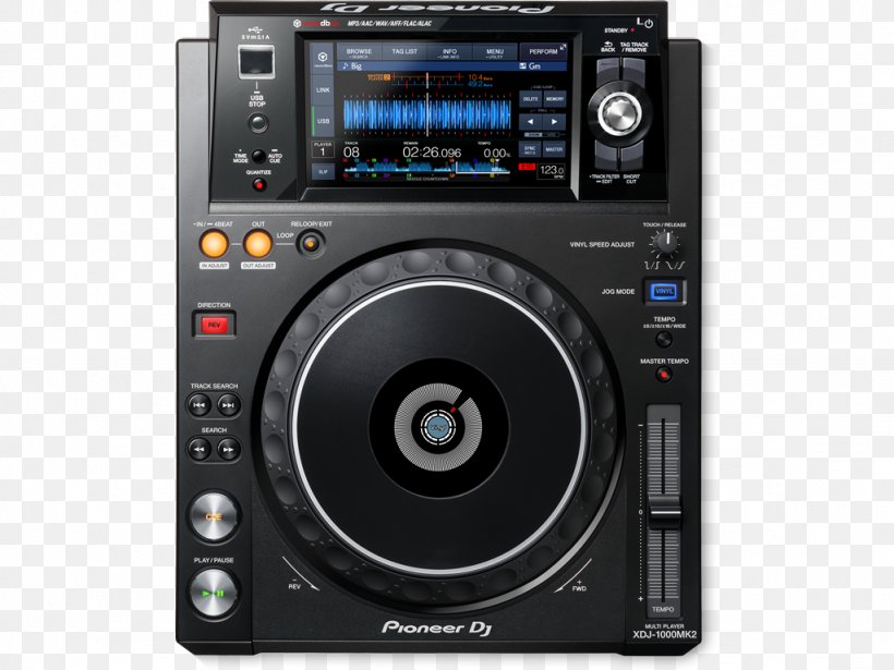 Pioneer DJ Pioneer XDJ-1000 Audio Pioneer Corporation DJM, PNG, 1024x768px, Pioneer Dj, Apple Lossless, Audio, Audio Mixers, Cdj Download Free