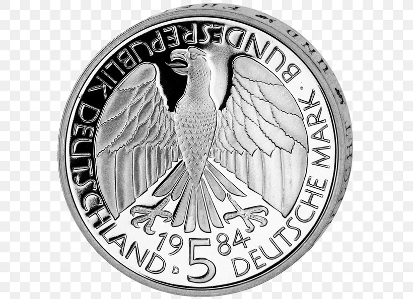 Zollverein Coin Hamburg Customs Union, PNG, 600x594px, Zollverein, Bird, Black, Black And White, Coin Download Free