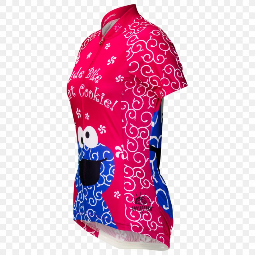 Cookie Monster Cycling Jersey Biscuits Clothing, PNG, 1024x1024px, Cookie Monster, Bicycle, Bicycle Racing, Biscuits, Clothing Download Free