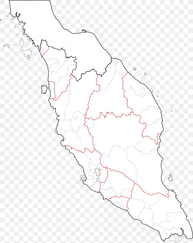 Peninsular Malaysia Map, PNG, 1913x2400px, Peninsular Malaysia, Area, Chart, Diagram, Line Art Download Free