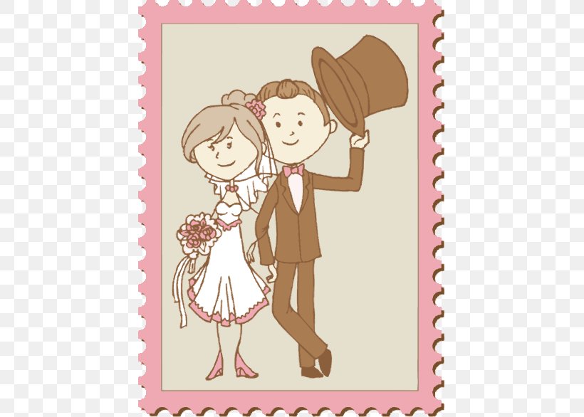 Wedding Invitation Marriage Convite Etiquette, PNG, 431x586px, Watercolor, Cartoon, Flower, Frame, Heart Download Free