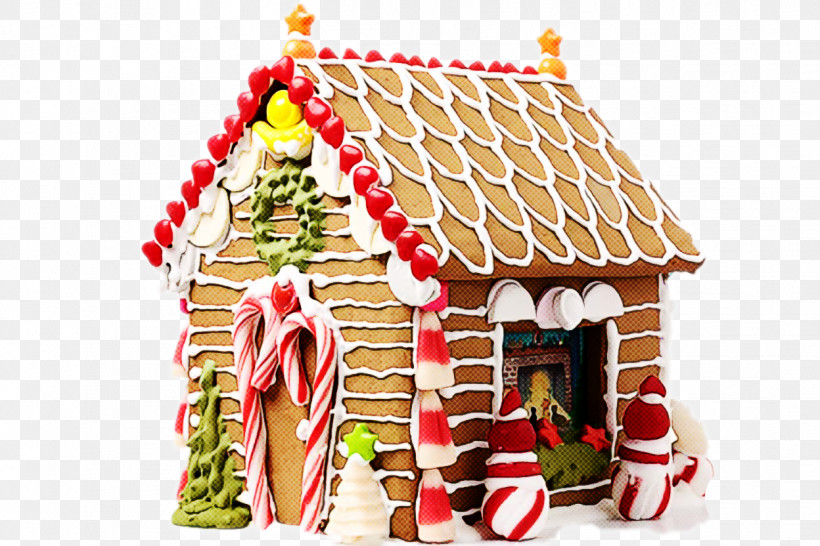 Christmas Decoration, PNG, 1248x832px, Gingerbread House, Christmas Decoration, Dessert, Food, Gingerbread Download Free