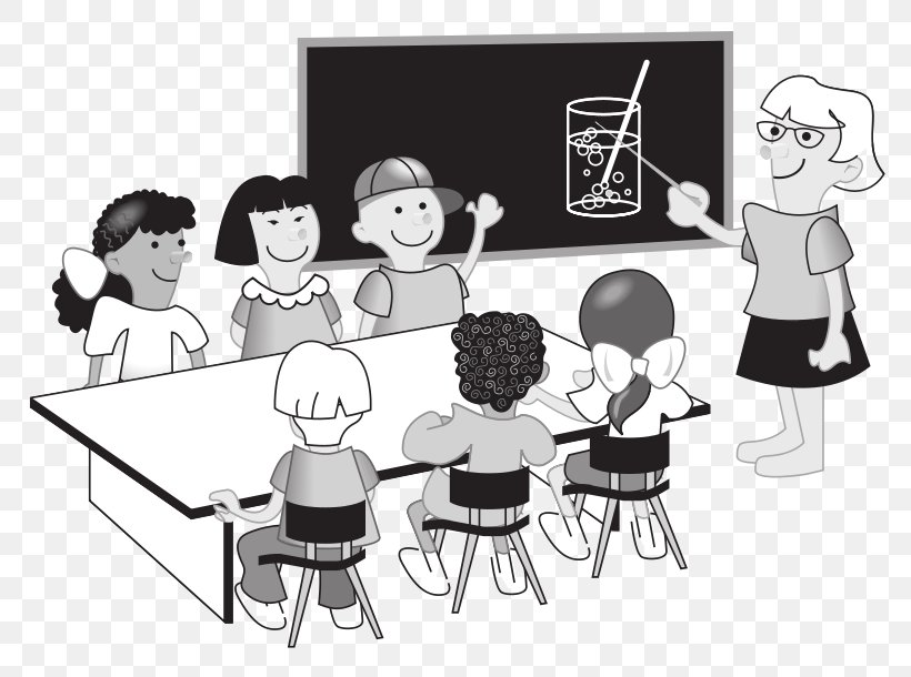 Classroom Student Clip Art, PNG, 800x610px, Classroom, Arbel, Aula Virtual, Black And White, Cartoon Download Free