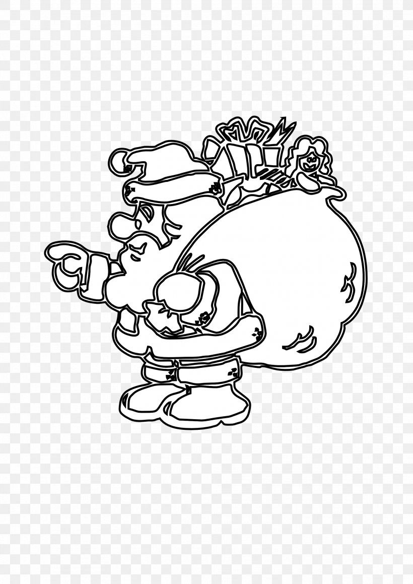 Rudolph Santa Claus Coloring Book Christmas Clip Art, PNG, 1979x2799px, Rudolph, Area, Art, Black And White, Body Jewelry Download Free