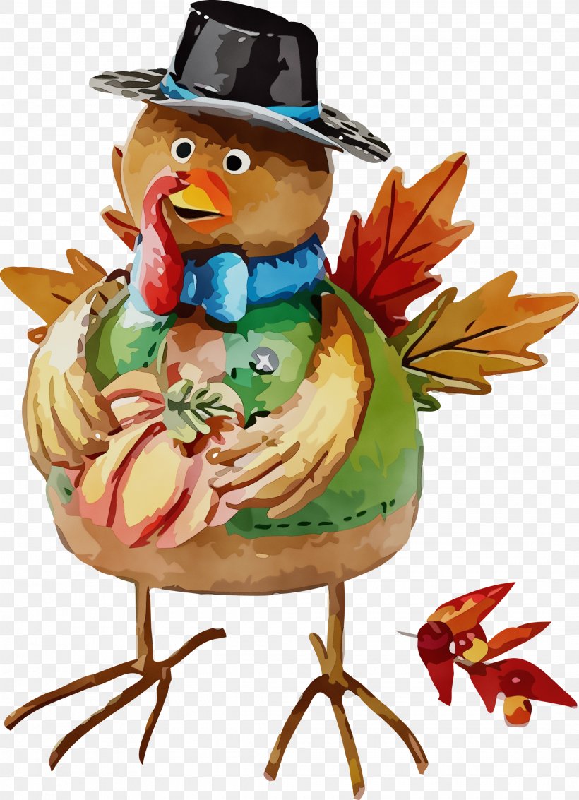Cartoon, PNG, 2170x3000px, Thanksgiving Turkey, Cartoon, Paint, Watercolor, Wet Ink Download Free