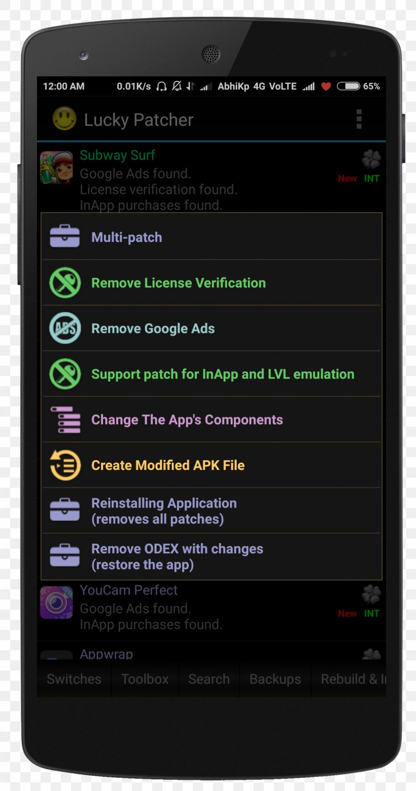 Smartphone Lucky Patcher Google Play Android, PNG, 1293x2456px, Smartphone, Android, Communication Device, Electronic Device, Electronics Download Free